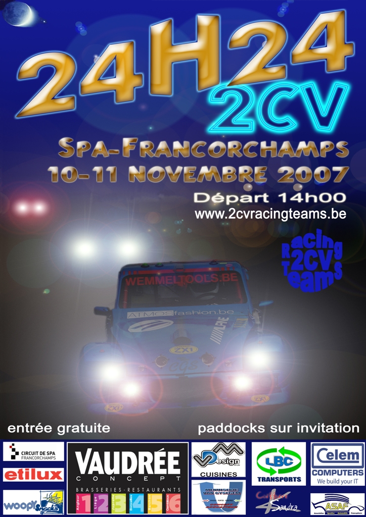2007 24h 2cv Spa Francorchamps