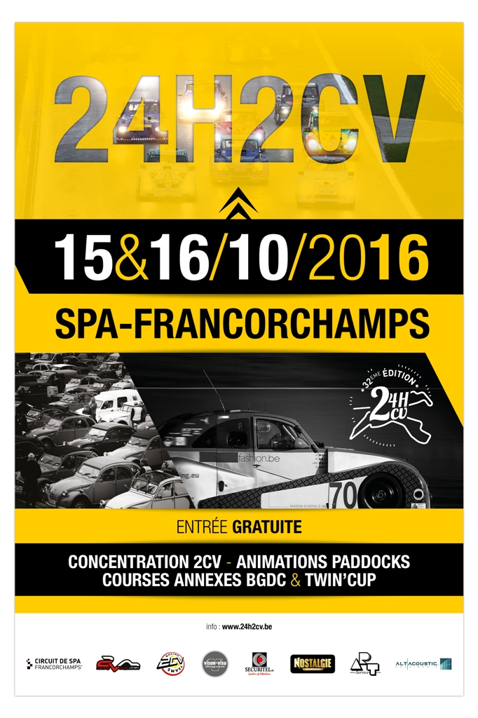 2016 24h2cv spa francorchamps